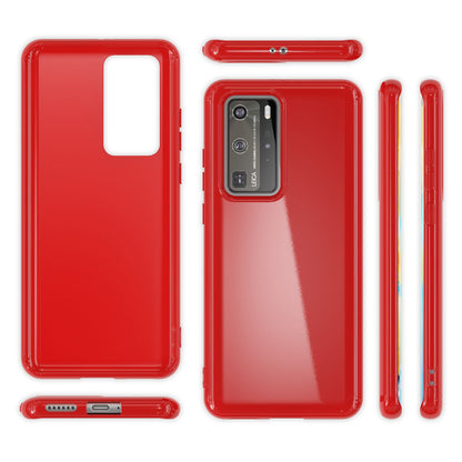 NALIA Silikon Handyhülle kompatibel mit Huawei P40 Pro Hülle, Dünne TPU Schutzhülle Soft Phone Case Cover, Ultra-Slim Backcover Gummi Bumper Handy-Tasche Schale Backcase Etui Softcase