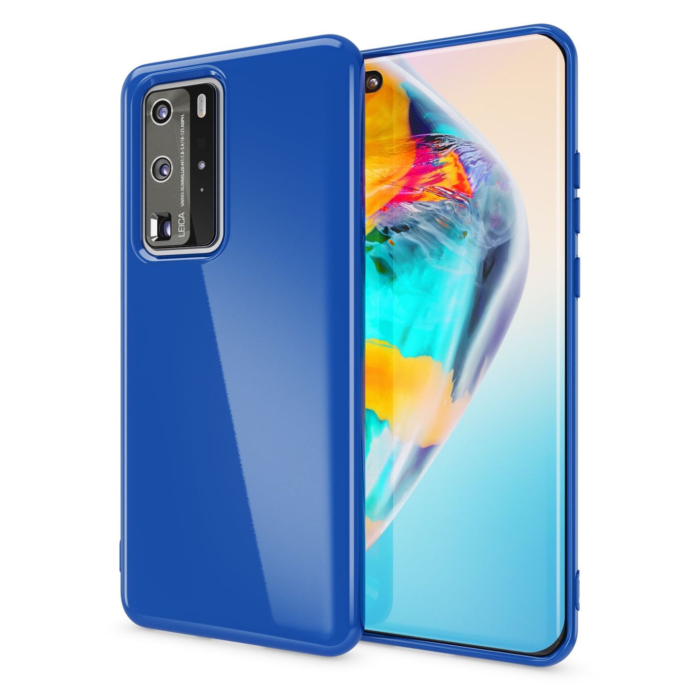 NALIA Silikon Handyhülle kompatibel mit Huawei P40 Pro Hülle, Dünne TPU Schutzhülle Soft Phone Case Cover, Ultra-Slim Backcover Gummi Bumper Handy-Tasche Schale Backcase Etui Softcase
