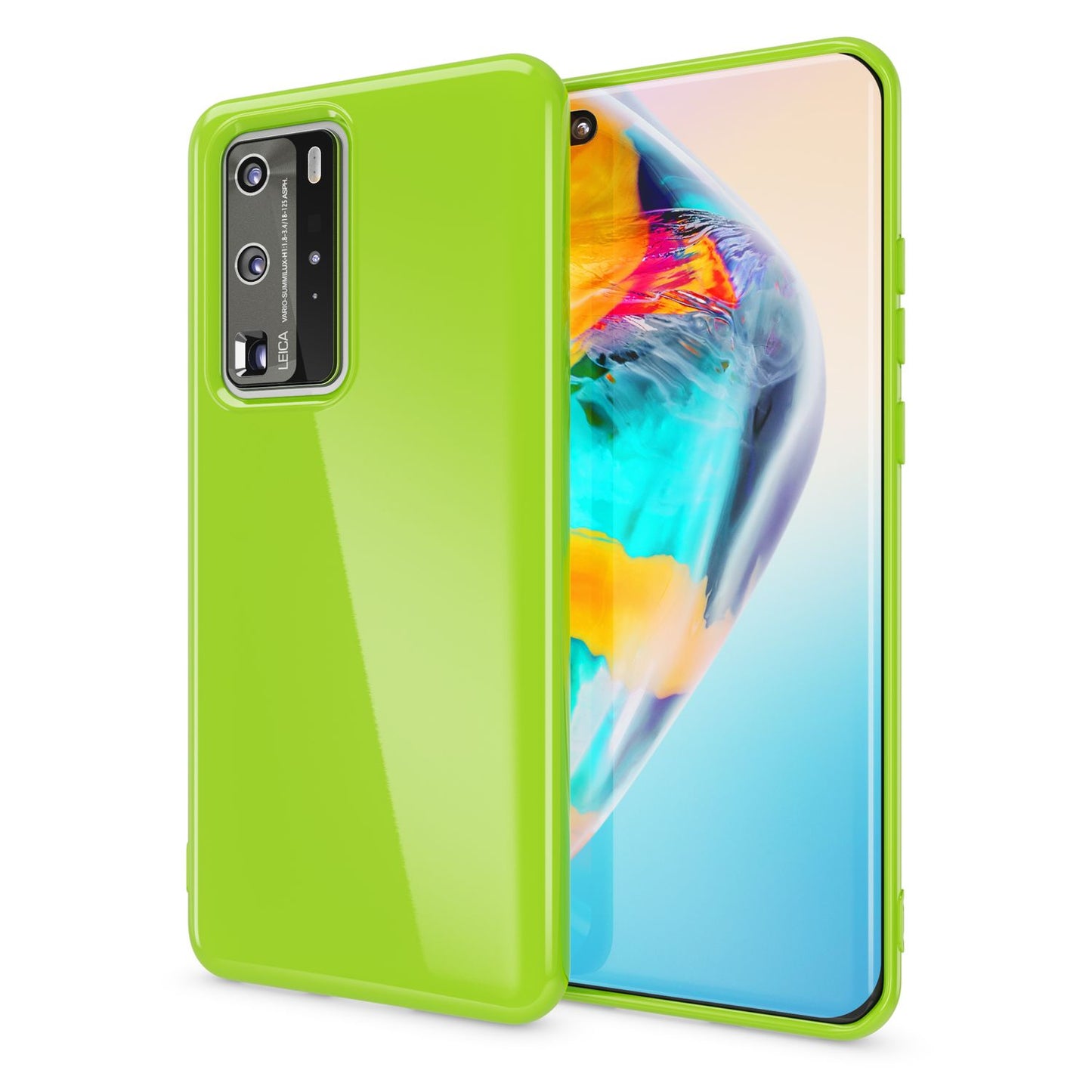 NALIA Silikon Handyhülle kompatibel mit Huawei P40 Pro Hülle, Dünne TPU Schutzhülle Soft Phone Case Cover, Ultra-Slim Backcover Gummi Bumper Handy-Tasche Schale Backcase Etui Softcase