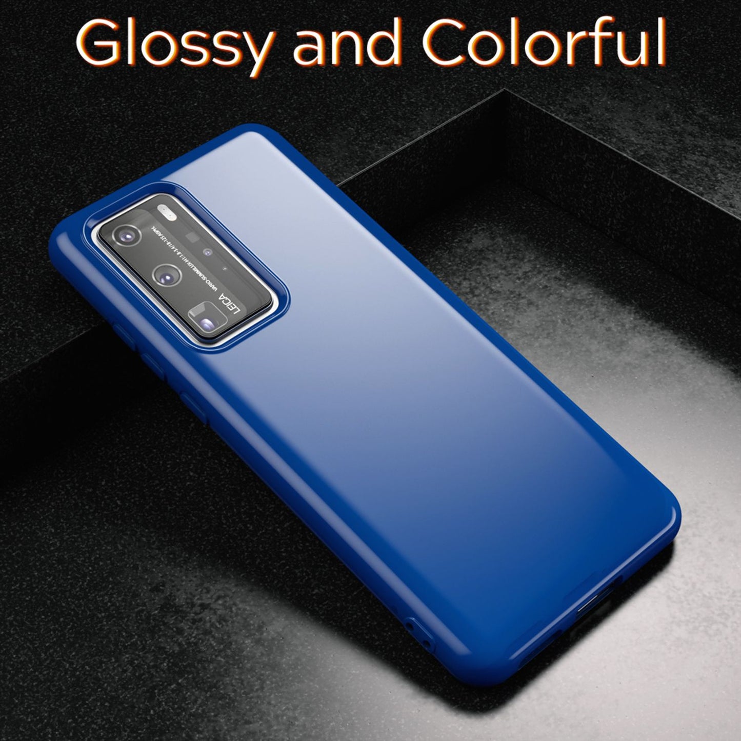 NALIA Silikon Handyhülle kompatibel mit Huawei P40 Pro Hülle, Dünne TPU Schutzhülle Soft Phone Case Cover, Ultra-Slim Backcover Gummi Bumper Handy-Tasche Schale Backcase Etui Softcase