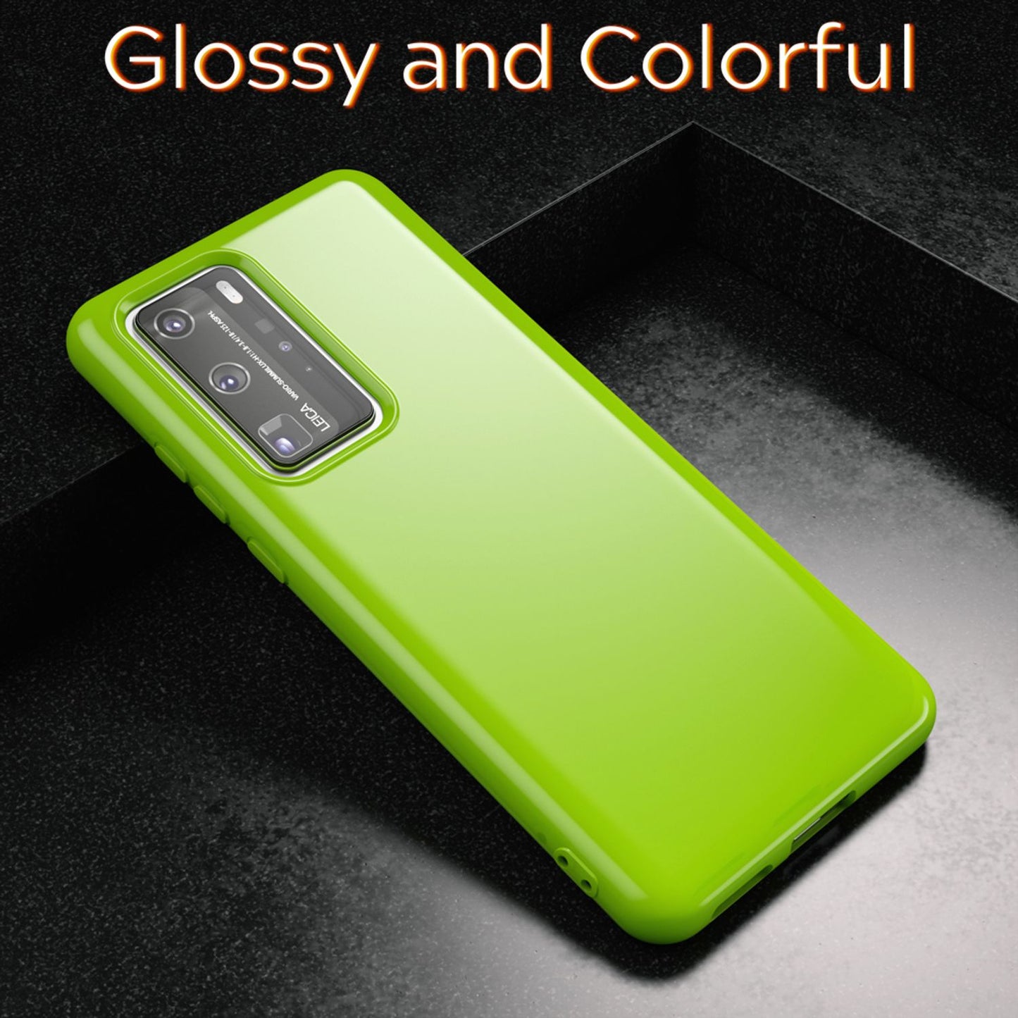 NALIA Silikon Handyhülle kompatibel mit Huawei P40 Pro Hülle, Dünne TPU Schutzhülle Soft Phone Case Cover, Ultra-Slim Backcover Gummi Bumper Handy-Tasche Schale Backcase Etui Softcase