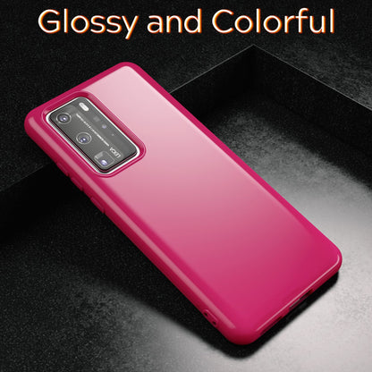 NALIA Silikon Handyhülle kompatibel mit Huawei P40 Pro Hülle, Dünne TPU Schutzhülle Soft Phone Case Cover, Ultra-Slim Backcover Gummi Bumper Handy-Tasche Schale Backcase Etui Softcase