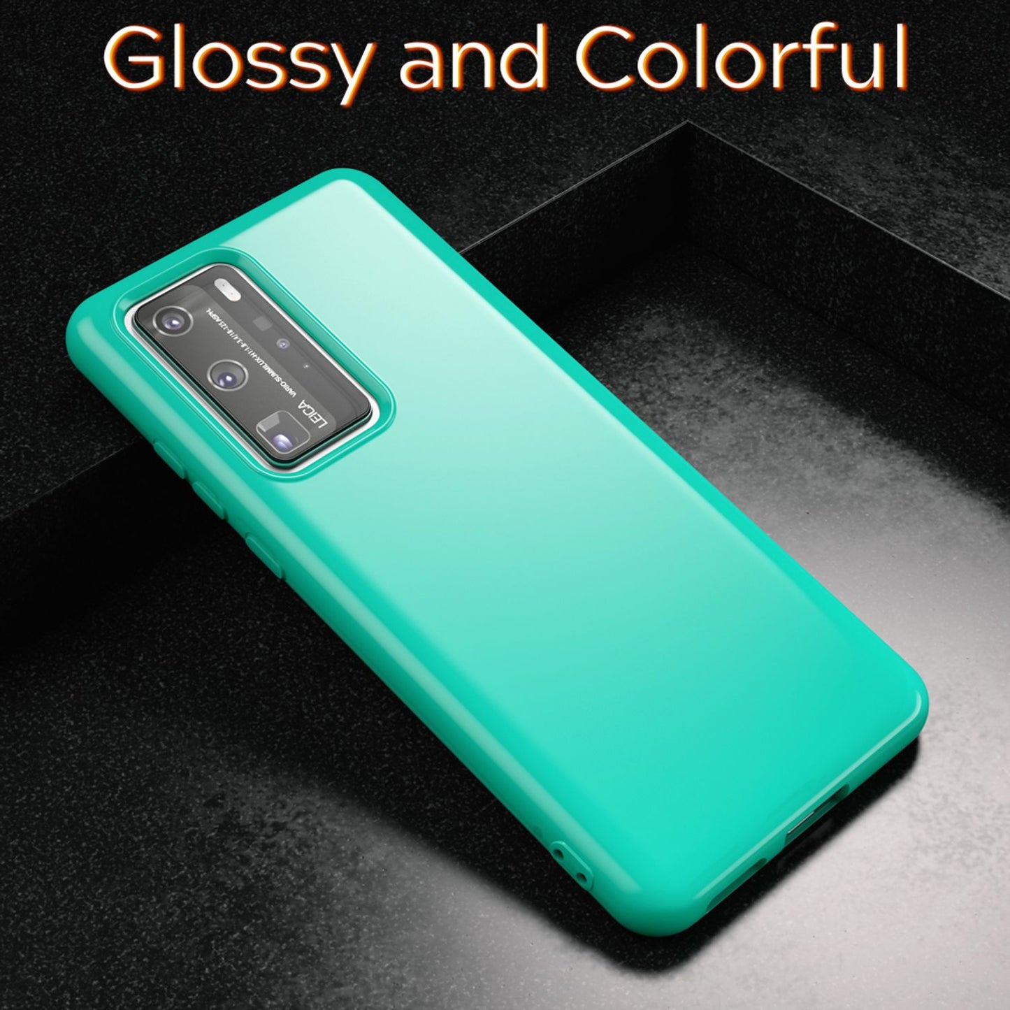 NALIA Silikon Handyhülle kompatibel mit Huawei P40 Pro Hülle, Dünne TPU Schutzhülle Soft Phone Case Cover, Ultra-Slim Backcover Gummi Bumper Handy-Tasche Schale Backcase Etui Softcase