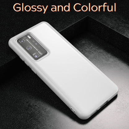 NALIA Silikon Handyhülle kompatibel mit Huawei P40 Pro Hülle, Dünne TPU Schutzhülle Soft Phone Case Cover, Ultra-Slim Backcover Gummi Bumper Handy-Tasche Schale Backcase Etui Softcase