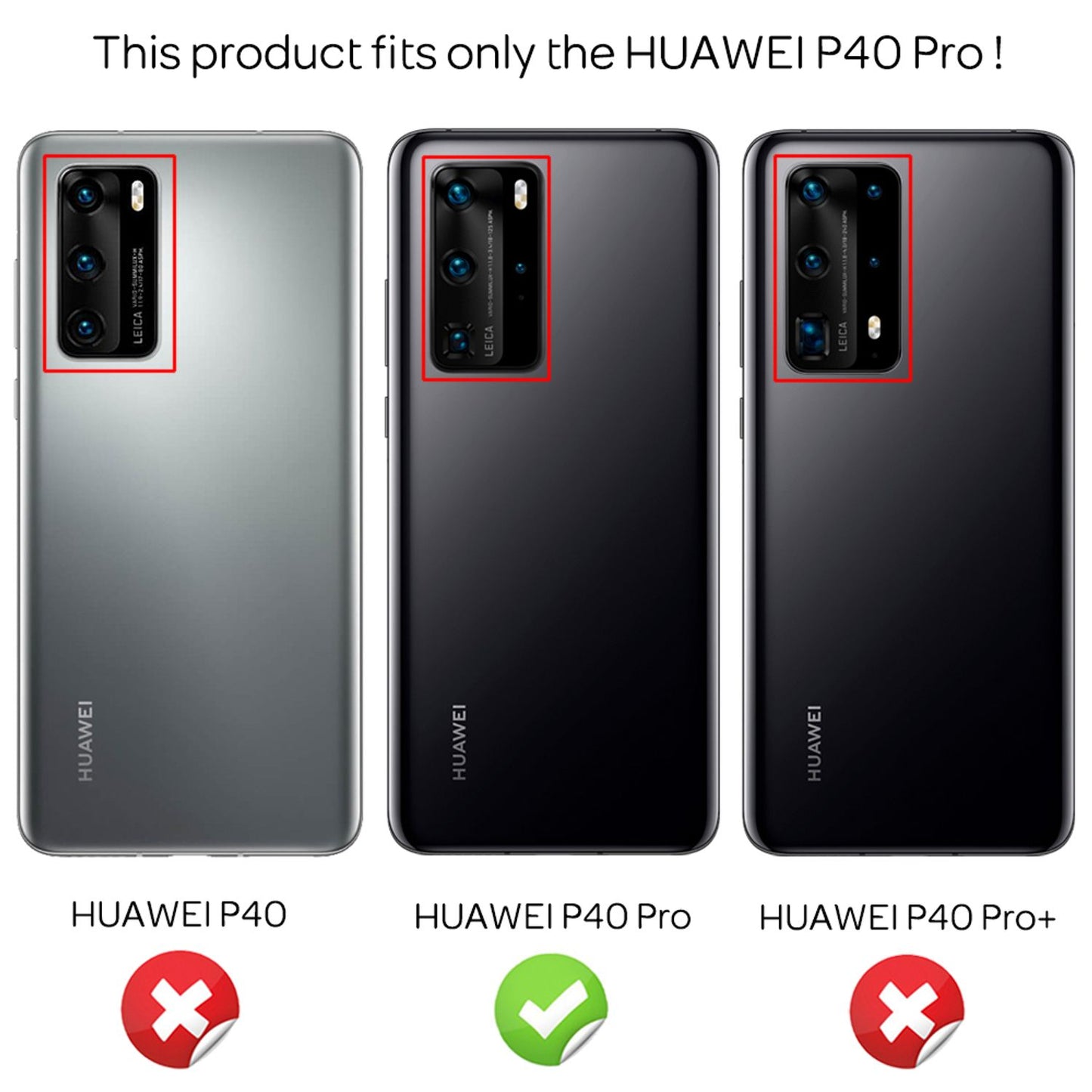 NALIA Panzerhülle für Huawei P40 Pro – Ring-Ständer 360° & Magnet-Halterung Kompatibel – RINGDEFEND (Stoßfestes Outdoor Case) – Marke aus Berlin