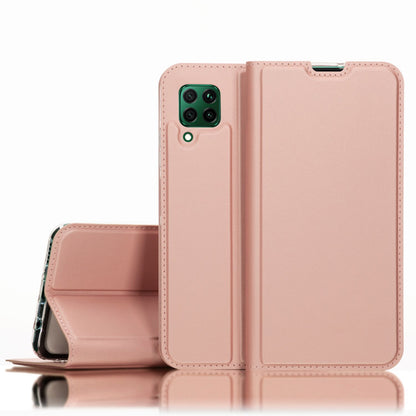 NALIA Klapphülle kompatibel mit Huawei P40 lite Hülle, Slim Flip Case Kunst-Leder Handyhülle Hard Cover Etui 360 Grad, Handy-Tasche Phone Book Bumper Schutzhülle Wallet Klappbar