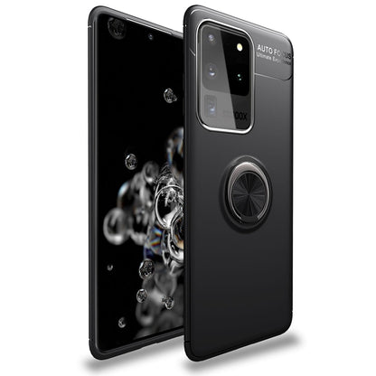 NALIA Ringhülle für Samsung Galaxy S20 Ultra – Ring-Ständer 360° & für Magnet-Halter – GRIP360 (Mattiertes Silikon Case) – Marke aus Berlin