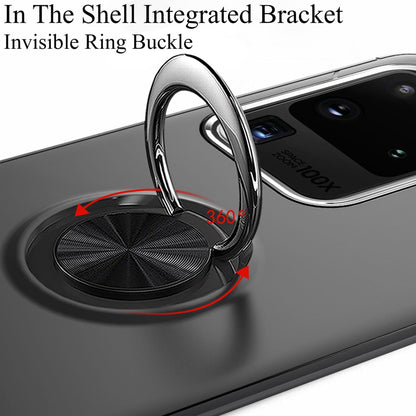 NALIA Ringhülle für Samsung Galaxy S20 Ultra – Ring-Ständer 360° & für Magnet-Halter – GRIP360 (Mattiertes Silikon Case) – Marke aus Berlin