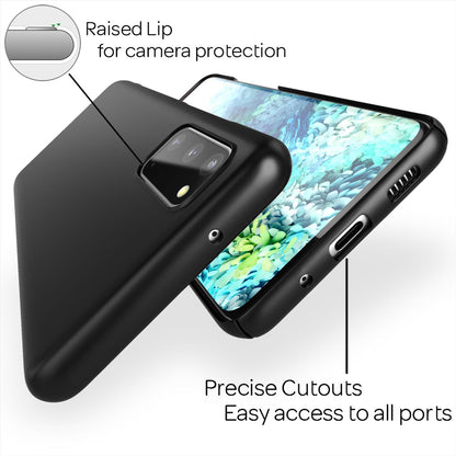 NALIA Ultra Slim Hardcase für Samsung Galaxy S20 – Anti-Fingerabdruck & 0.5mm Dünn – PUREFIT (Matt & Leicht) – Marke aus Berlin