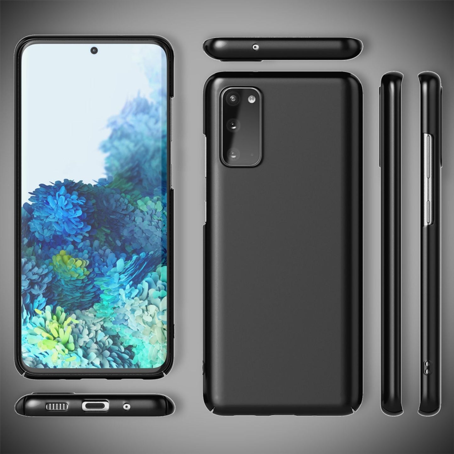 NALIA Ultra Slim Hardcase für Samsung Galaxy S20 – Anti-Fingerabdruck & 0.5mm Dünn – PUREFIT (Matt & Leicht) – Marke aus Berlin