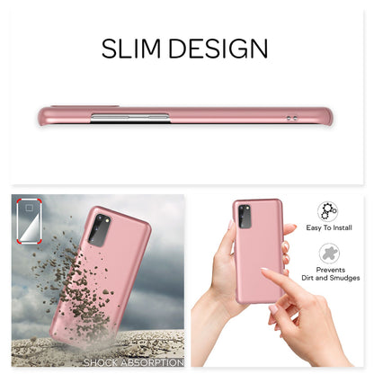 NALIA Ultra Slim Hardcase für Samsung Galaxy S20 – Anti-Fingerabdruck & 0.5mm Dünn – PUREFIT (Matt & Leicht) – Marke aus Berlin