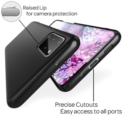 NALIA Ultra Slim Hardcase für Samsung Galaxy S20 Plus – Anti-Fingerabdruck & 0.5mm Dünn – PUREFIT (Matt & Leicht) – Marke aus Berlin