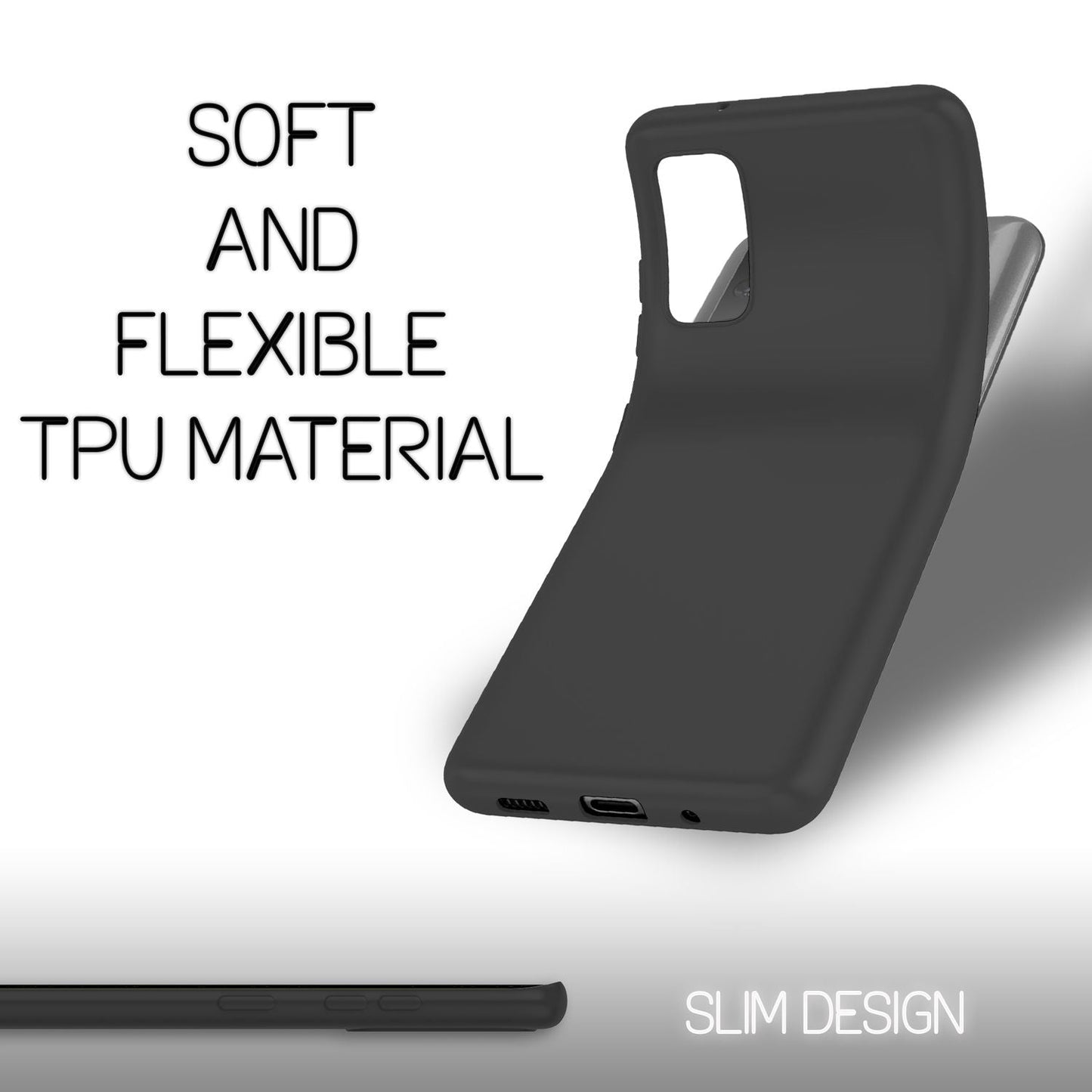 NALIA Neon Silikonhülle für Samsung Galaxy S20 – Soft-Touch & Signal-Neon – NEONSHOCK (Matte Schutzhülle) – Marke aus Berlin