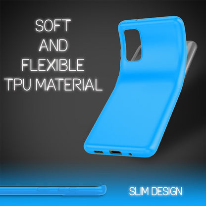NALIA Neon Silikonhülle für Samsung Galaxy S20 – Soft-Touch & Signal-Neon – NEONSHOCK (Matte Schutzhülle) – Marke aus Berlin