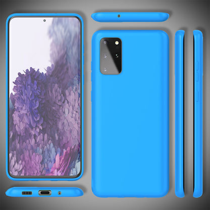 NALIA Neon Silikonhülle für Samsung Galaxy S20 Plus – Soft-Touch & Signal-Neon – NEONSHOCK (Matte Schutzhülle) – Marke aus Berlin