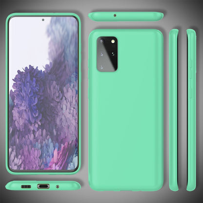 NALIA Neon Silikonhülle für Samsung Galaxy S20 Plus – Soft-Touch & Signal-Neon – NEONSHOCK (Matte Schutzhülle) – Marke aus Berlin