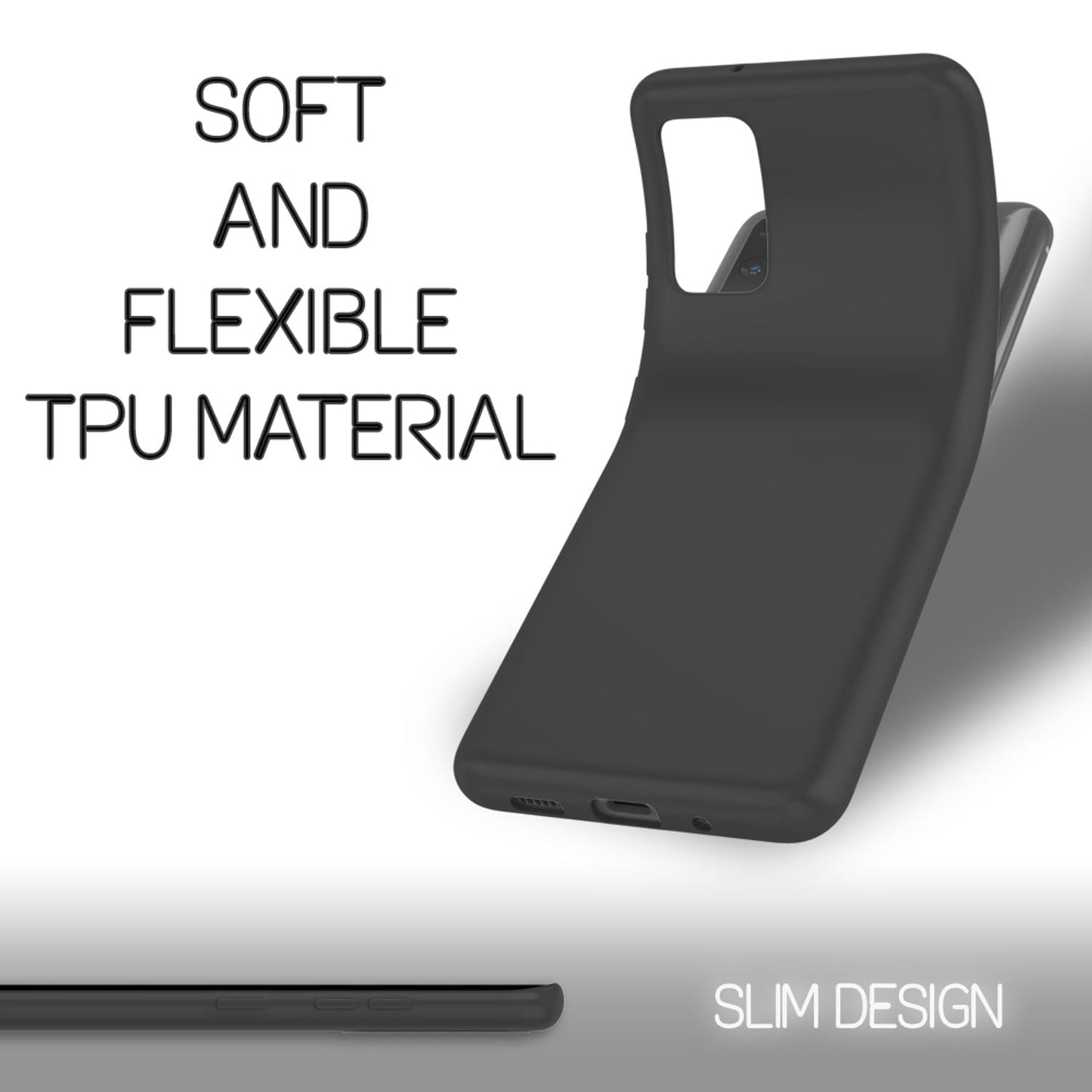NALIA Neon Silikonhülle für Samsung Galaxy S20 Plus – Soft-Touch & Signal-Neon – NEONSHOCK (Matte Schutzhülle) – Marke aus Berlin