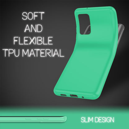 NALIA Neon Silikonhülle für Samsung Galaxy S20 Plus – Soft-Touch & Signal-Neon – NEONSHOCK (Matte Schutzhülle) – Marke aus Berlin