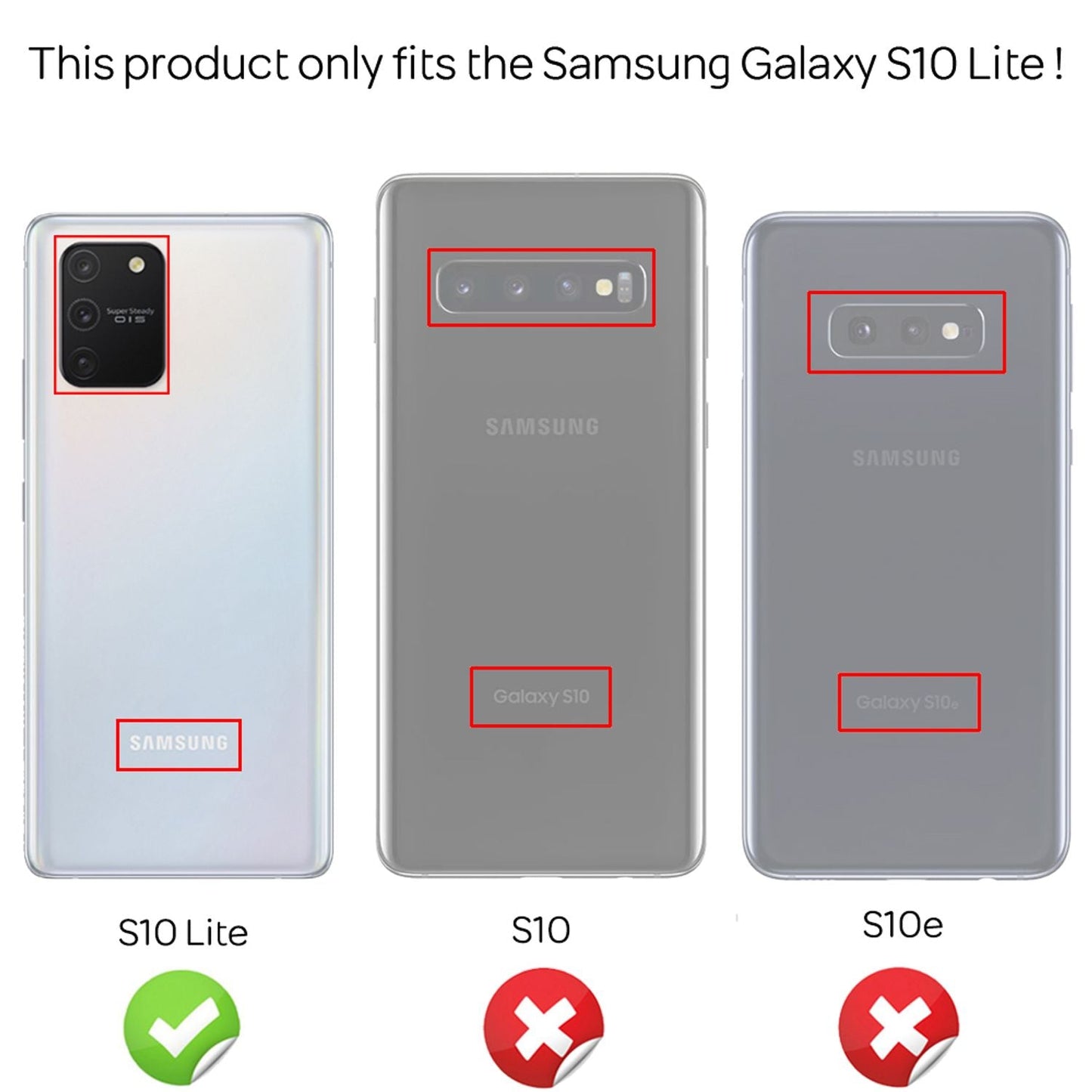 NALIA Glitzerhülle für Samsung Galaxy S10 Lite – Funkelnder Glitzer-Look & Grip – SHINEPOP (Silikon Case) – Marke aus Berlin
