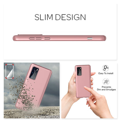 NALIA Ultra Slim Hardcase für Huawei P40 – Anti-Fingerabdruck & 0.5mm Dünn – PUREFIT (Matt & Leicht) – Marke aus Berlin