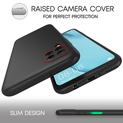 NALIA 360 Grad Handyhülle kompatibel mit Huawei P40 lite Hülle, Full-Cover & Glas vorne hinten Rundum Doppel-Schutz, Dünn Ganzkörper Phone Case Handy-Tasche, Bumper & Displayschutz