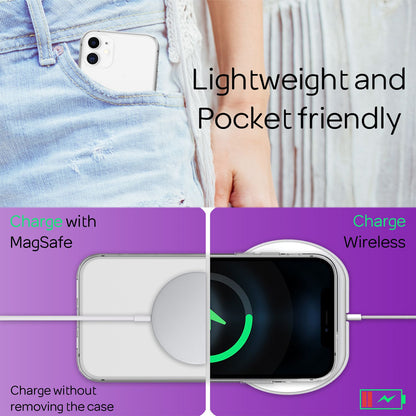 NALIA Transparente Silikonhülle für iPhone 12 Mini – Anti-Gelb & Rutschfest – GLAZE (Handyhülle Kristallklar, Schlank & Stoßfest) – Marke aus Berlin