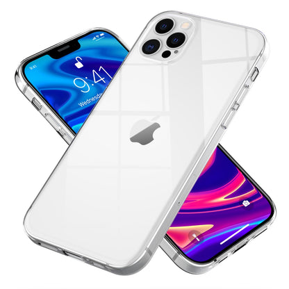 NALIA Transparente Silikonhülle für iPhone 12 Pro Max – Anti-Gelb & Rutschfest – GLAZE (Handyhülle Kristallklar, Schlank & Stoßfest) – Marke aus Berlin