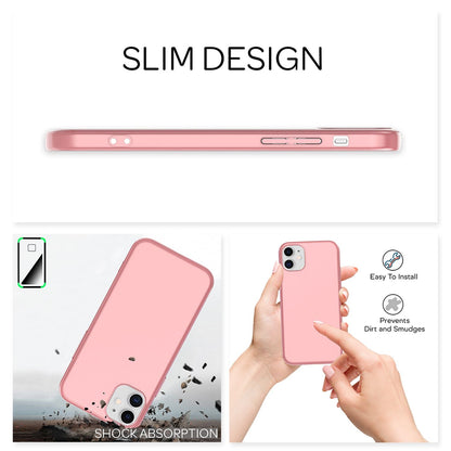 NALIA Ultra Slim Hardcase für iPhone 12 / 12 Pro – Anti-Fingerabdruck & 0.5mm Dünn – PUREFIT (Matt & Leicht) – Marke aus Berlin