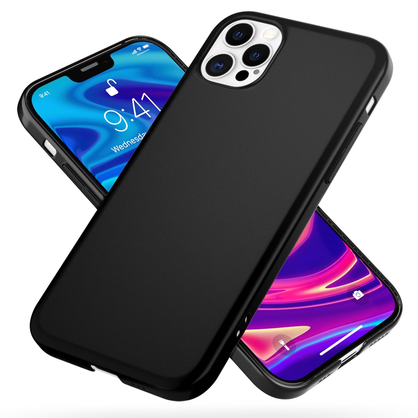 NALIA Ultra Slim Hardcase für iPhone 12 Pro Max – Anti-Fingerabdruck & 0.5mm Dünn – PUREFIT (Matt & Leicht) – Marke aus Berlin