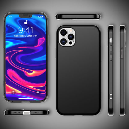 NALIA Ultra Slim Hardcase für iPhone 12 Pro Max – Anti-Fingerabdruck & 0.5mm Dünn – PUREFIT (Matt & Leicht) – Marke aus Berlin