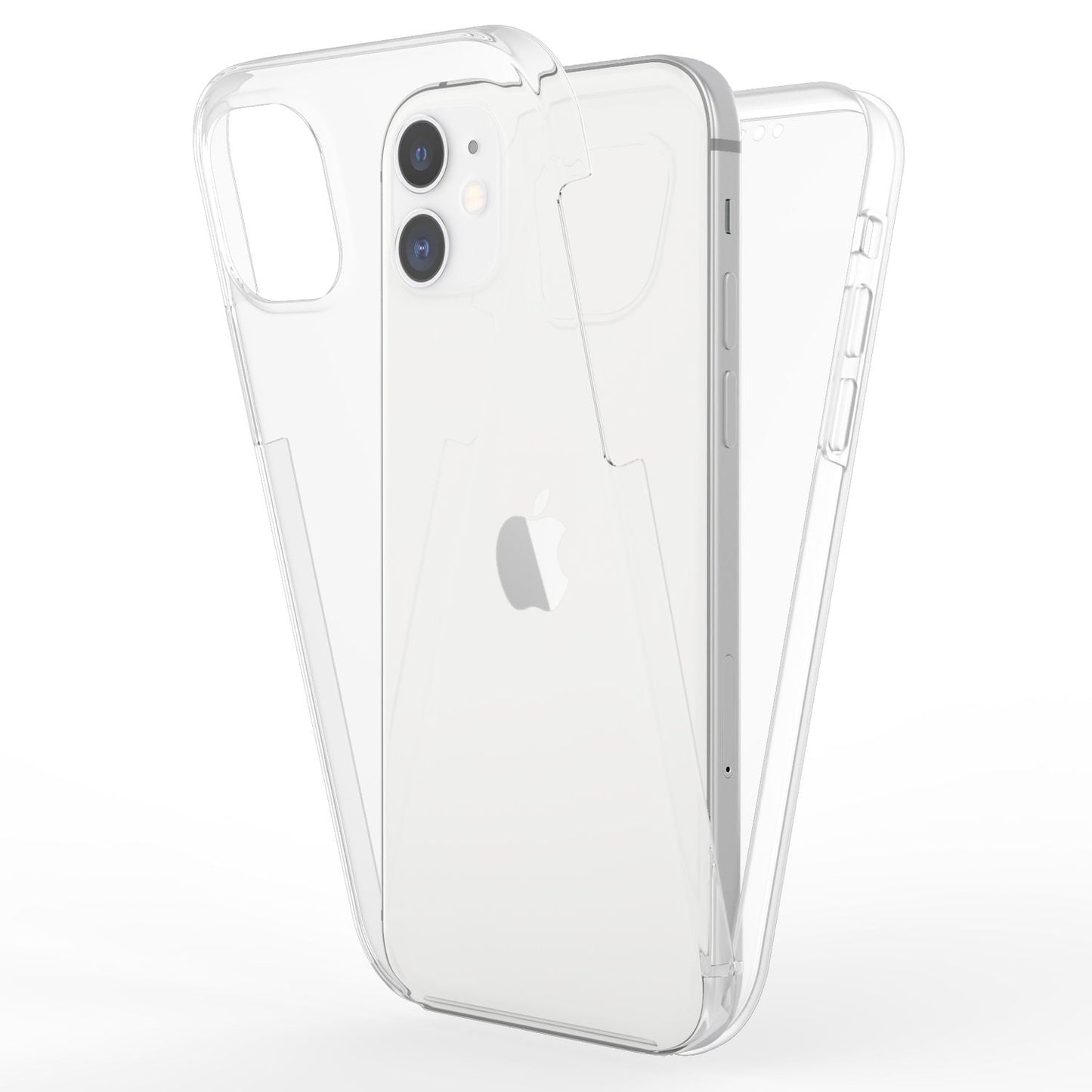 NALIA 360° Hülle für iPhone 12 Mini – Vorne & Hinten Schutz – 360GUARD (Full-Body Case) – Marke aus Berlin