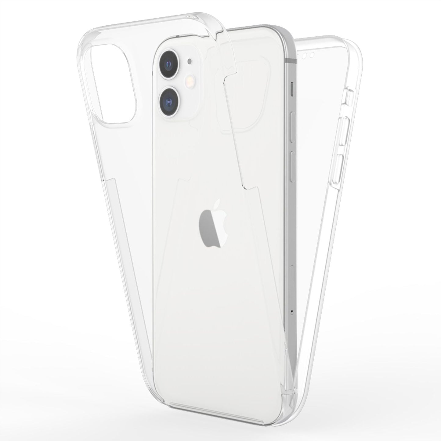 NALIA 360° Hülle für iPhone 12 / 12 Pro – Vorne & Hinten Schutz – 360GUARD (Full-Body Case) – Marke aus Berlin