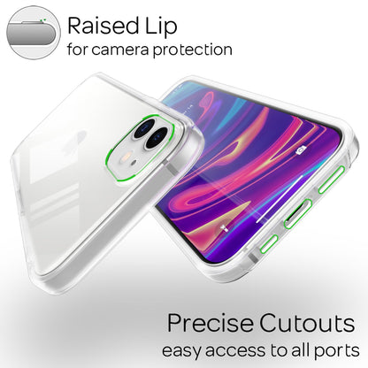 NALIA 360° Hülle für iPhone 12 / 12 Pro – Vorne & Hinten Schutz – 360GUARD (Full-Body Case) – Marke aus Berlin