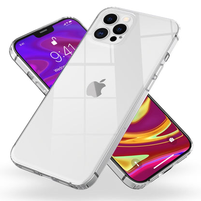 NALIA Transparente Hülle für iPhone 12 Pro Max – Harte Rückseite & Silikon Rand – IGNITE (Stoßfeste Handyhülle & Verstärkte Ecken) – Marke aus Berlin