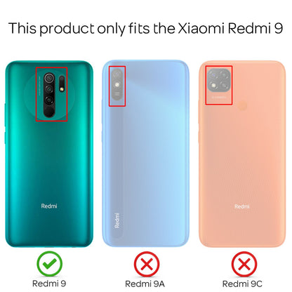 NALIA Panzerhülle für Xiaomi Redmi 9 – Ring-Ständer 360° & Magnet-Halterung Kompatibel – RINGDEFEND (Stoßfestes Outdoor Case) – Marke aus Berlin