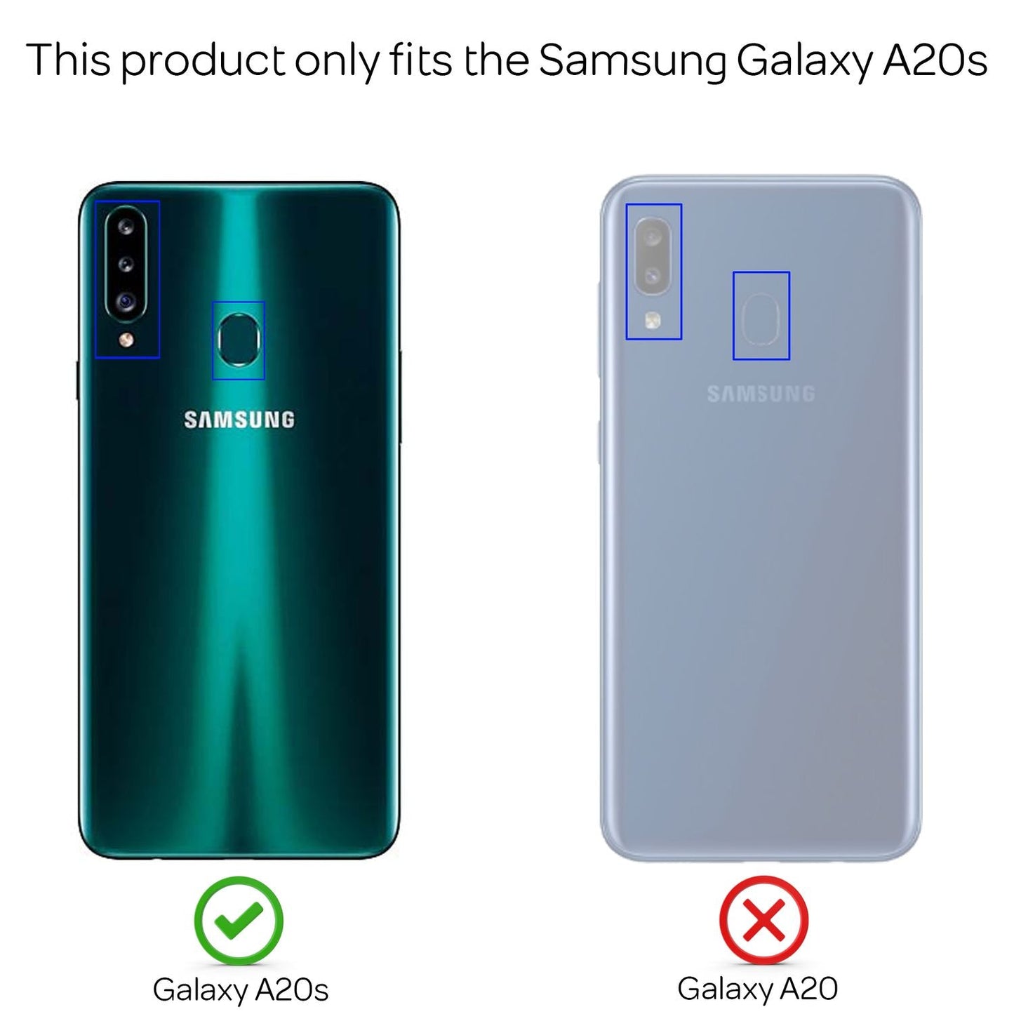 NALIA Ringhülle für Samsung Galaxy A20s – Ring-Ständer 360° & für Magnet-Halter – GRIP360 (Mattiertes Silikon Case) – Marke aus Berlin