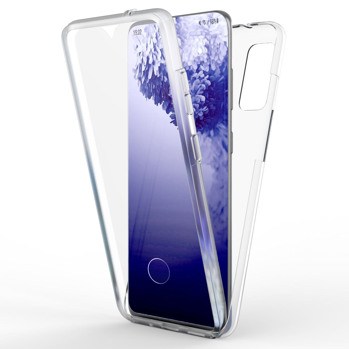 NALIA 360° Hülle für Samsung Galaxy S20 Ultra – Vorne & Hinten Schutz – 360GUARD (Full-Body Case) – Marke aus Berlin