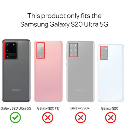NALIA 360° Hülle für Samsung Galaxy S20 Ultra – Vorne & Hinten Schutz – 360GUARD (Full-Body Case) – Marke aus Berlin