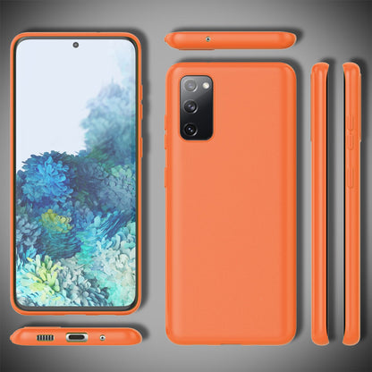 NALIA Neon Silikonhülle für Samsung Galaxy S20 FE – Soft-Touch & Signal-Neon – NEONSHOCK (Matte Schutzhülle) – Marke aus Berlin