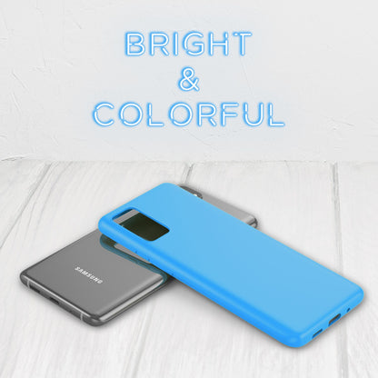NALIA Neon Silikonhülle für Samsung Galaxy S20 FE – Soft-Touch & Signal-Neon – NEONSHOCK (Matte Schutzhülle) – Marke aus Berlin