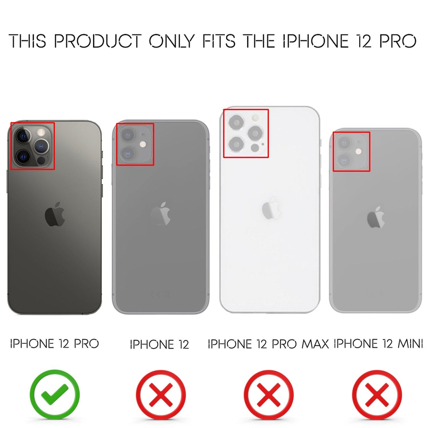 NALIA Neon Silikonhülle für iPhone 12 Pro – Knallige Signal-Farbe & Linsenschutz – VIBE (Transparentes Case) – Marke aus Berlin
