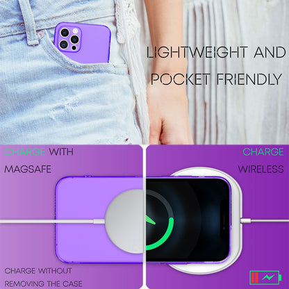 NALIA Neon Silikonhülle für iPhone 12 Pro – Knallige Signal-Farbe & Linsenschutz – VIBE (Transparentes Case) – Marke aus Berlin
