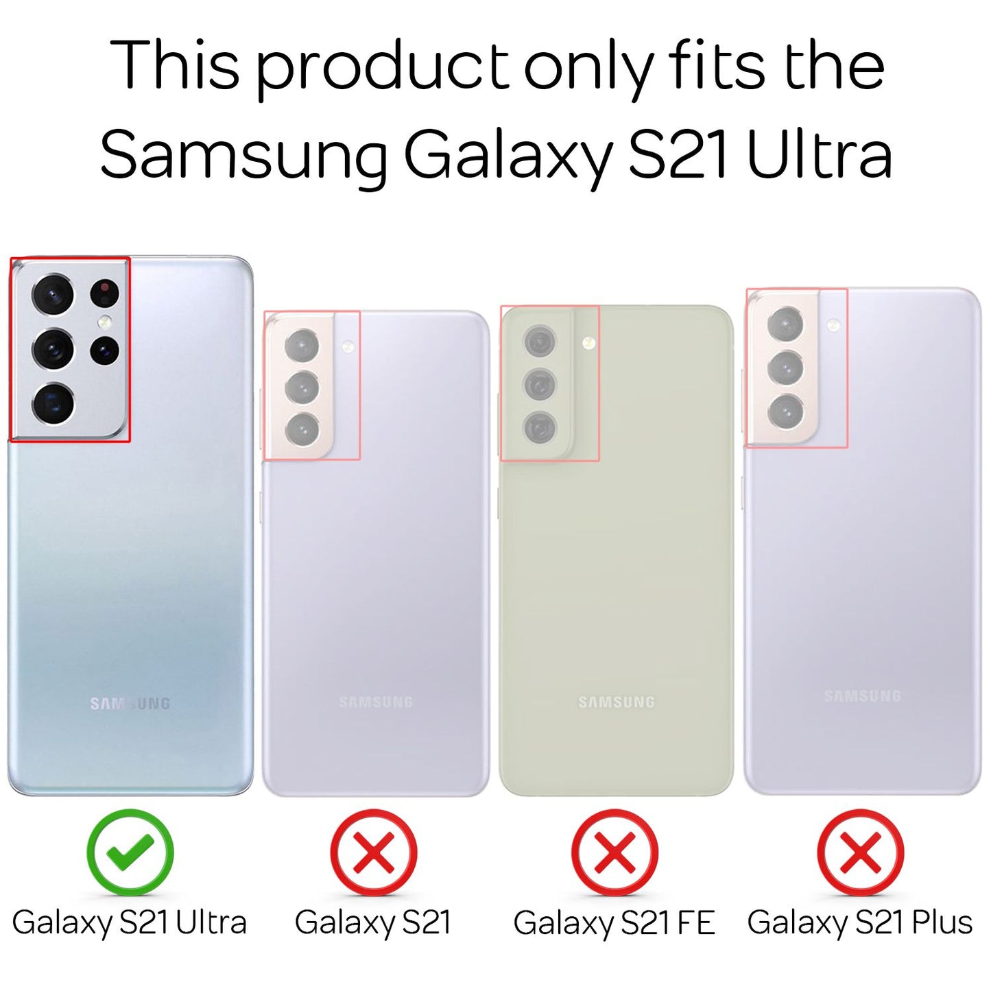 NALIA Glitzerhülle für Samsung Galaxy S21 Ultra – Funkelnder Glitzer-Look & Grip – SHINEPOP (Silikon Case) – Marke aus Berlin