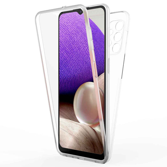 NALIA 360° Hülle für Samsung Galaxy A32 5G – Vorne & Hinten Schutz – 360GUARD (Full-Body Case) – Marke aus Berlin