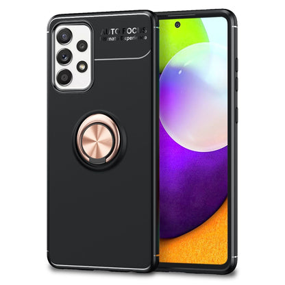 NALIA Ringhülle für Samsung Galaxy A52 / A52 5G / A52s 5G – Ring-Ständer 360° & für Magnet-Halter – GRIP360 (Mattiertes Silikon Case) – Marke aus Berlin