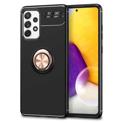 NALIA Ringhülle für Samsung Galaxy A72 – Ring-Ständer 360° & für Magnet-Halter – GRIP360 (Mattiertes Silikon Case) – Marke aus Berlin