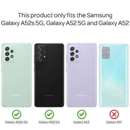 NALIA Neon Silikonhülle für Samsung Galaxy A52 / A52 5G / A52s 5G – Soft-Touch & Signal-Neon – NEONSHOCK (Matte Schutzhülle) – Marke aus Berlin