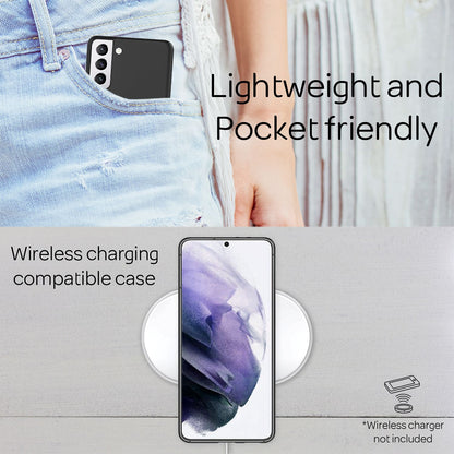 NALIA Ultra Slim Hardcase für Samsung Galaxy S21 Plus – Matt & 0.3mm Dünn – PHANTOM (Dünnes Cover & Kamera-Vollschutz) – Marke aus Berlin