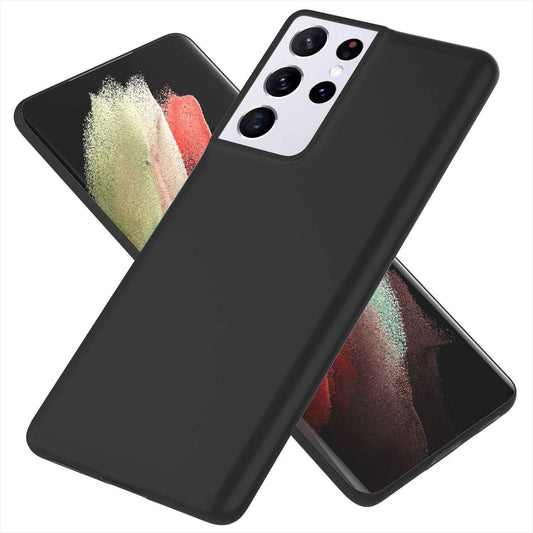 NALIA Ultra Slim Hardcase für Samsung Galaxy S21 Ultra – Matt & 0.3mm Dünn – PHANTOM (Dünnes Cover & Kamera-Vollschutz) – Marke aus Berlin