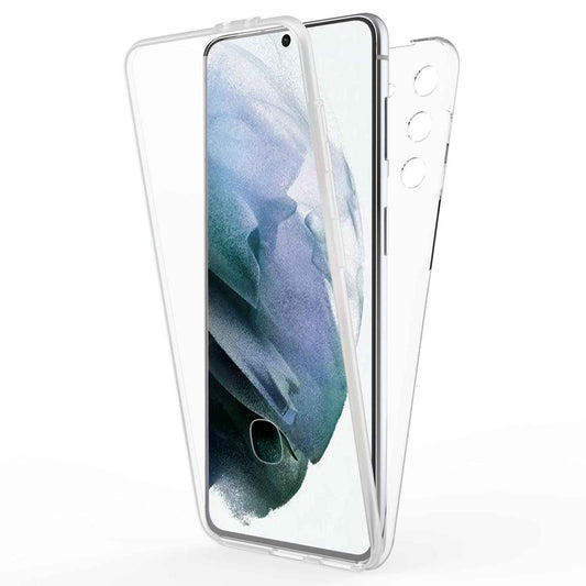 NALIA 360° Hülle für Samsung Galaxy S21 – Vorne & Hinten Schutz – 360GUARD (Full-Body Case) – Marke aus Berlin